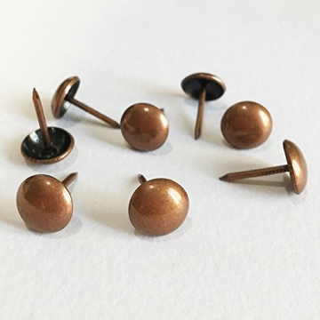 500pcs Copper Decorative Upholstery Tacks for Home DIY