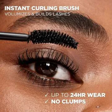 L'Oreal Paris Voluminous Mascara 0.28 Oz, Black