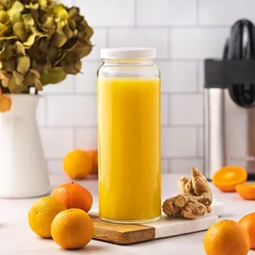 All About Juicing Glass Bottles Set - 32 oz, 4 Pack