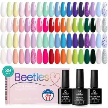 Beetles 36 Colors Gel Nail Polish Floral Rhapsody