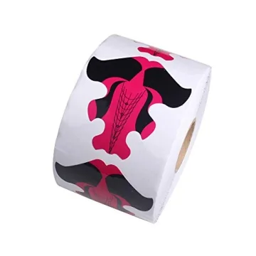 Yigo 500pcs Self-Adhesive Nail Forms for Art Creation