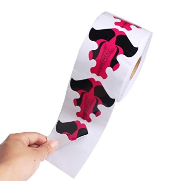 Yigo 500pcs Self-Adhesive Nail Forms for Art Creation
