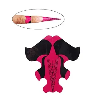 Yigo 500pcs Self-Adhesive Nail Forms for Art Creation