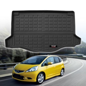 Custom 2009-2013 Honda Fit Cargo Mats Trunk Liner All Weather TPE Protection Mat Accessories