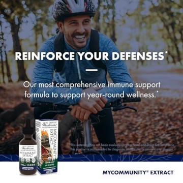 Host Defense MyCommunity Mushroom Immune Support Supplement