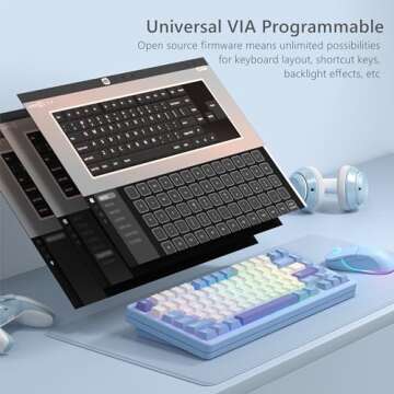 Womier SK75 Wireless Mechanical Gaming Keyboard