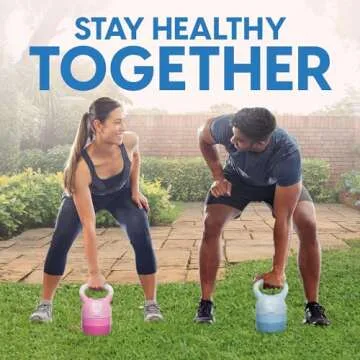 Yes4All Adjustable 12LB Kettlebell Set for Home Gym