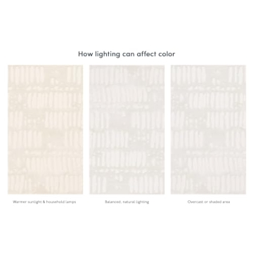 Washable Revival Shell Area Rug - Eco-Friendly & Stylish