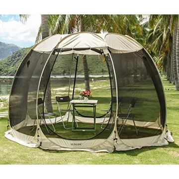 ULTICOR Pop-Up Screen Room Tent for Outdoor Gatherings