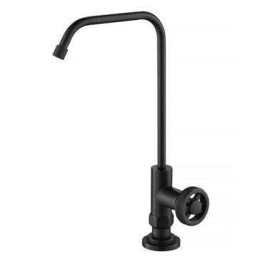 KRAUS Urbix Matte Black Kitchen Water Filter Faucet - Lead-Free & Durable