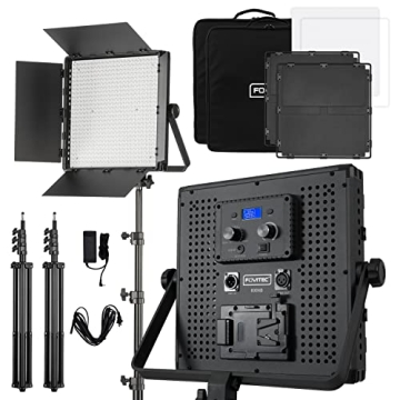 Fovitec 600 LED Bi-Color Panel Kit for Photography