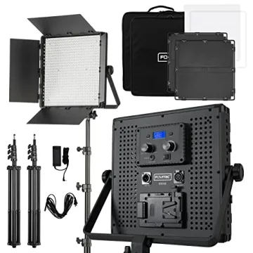 Fovitec 600 LED Bi-Color Panel Kit for Photography