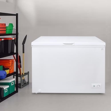 Kenmore Deep Freezer - 8.7 Cubic Feet, Energy Efficient, Classic White Design
