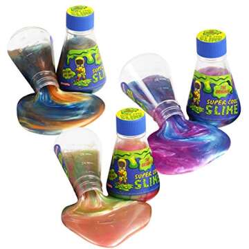 The Original Slime - Pack of 3 Cool Holographic Slimes for Birthday Parties, Stocking Stuffers and Events for Kids, Girls and Boys