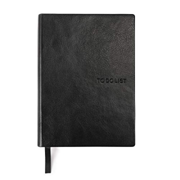 WS MATE Daily to Do Checklist Notebook, Task Management, Organizer Planner, Hardcover, Ribbon Bookma...