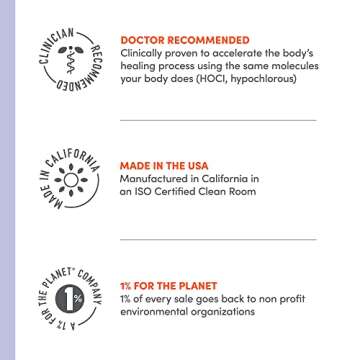 Active Skin Repair First Aid Scar Shield Hydrogel - Scar Treatment for Cuts, Scrapes, Burns and Other Wounds to Stop Scars BEFORE They Form - Natural and Non-Toxic Scar Prevention Gel (3 oz Gel)