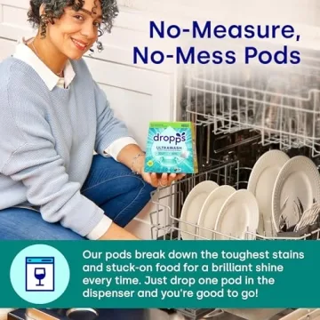 Dropps UltraWash Pods - Eco-Friendly & Biobased Detergent