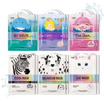 Epielle Animal Spa Masks: Fun, Hydrating Skincare for All Ages