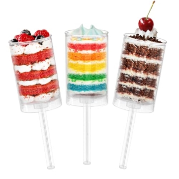 Jucoan Cake Push Pop Containers for Every Celebration