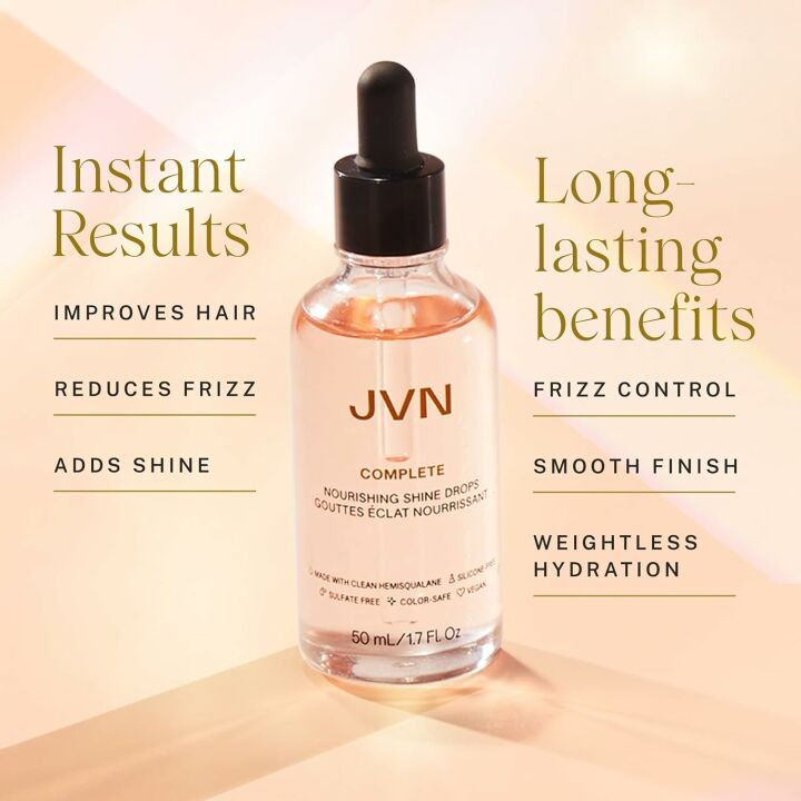 JVN Nourishing Shine Drops for Hydration & Health