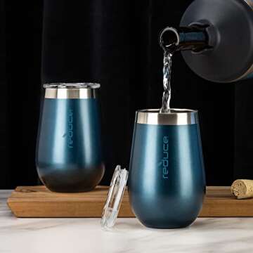 Reduce Wine Cooler & Tumblers Set - Perfect Wine Gift