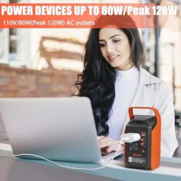 Takki Portable Power Station with 110V AC Outlet