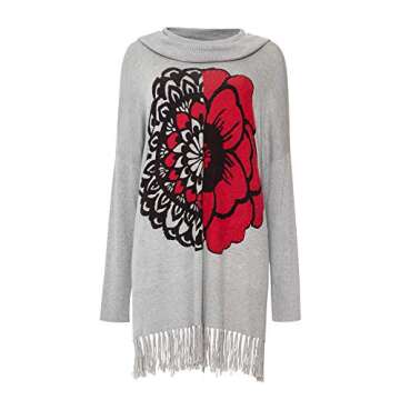 Get the Desigual Women's MARYLEBONE Pullover in Flower Print