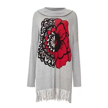 Get the Desigual Women's MARYLEBONE Pullover in Flower Print