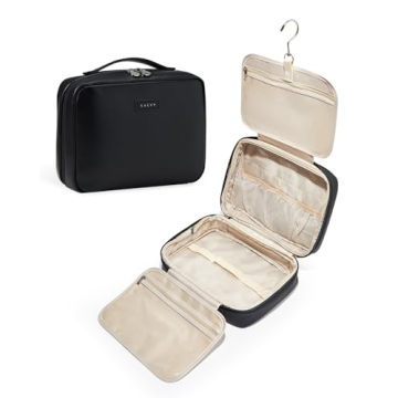 EACHY Hanging Toiletry Bag for Organized Travel Essentials