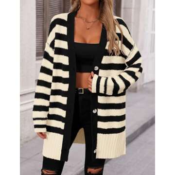 Shop PRETTYGARDEN Women's Oversized Cardigan for Winter Style