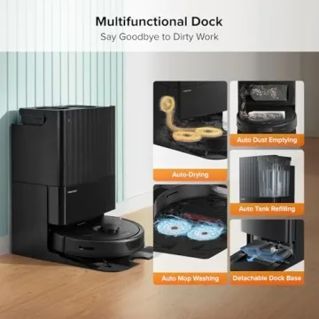 Roborock Qrevo 2R3W Robot Vacuum and Mop with Auto-Drying