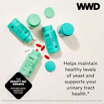 Love Wellness Good Girl Probiotics & Healthy V Vitamin - Women's Wellness Duo