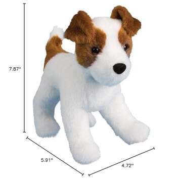 Douglas Feisty Jack Russell Terrier Plush Stuffed Animal