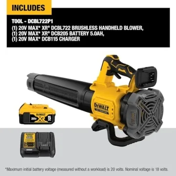 DEWALT 20V MAX XR Leaf Blower Cordless 125 MPH 450 CFM