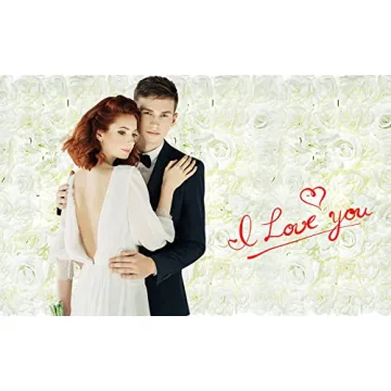 OWERPOG Artificial Flower Wall Background for Events