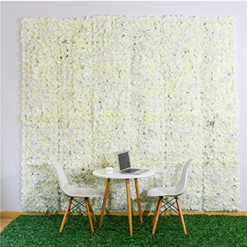 OWERPOG Artificial Flower Wall Background for Events