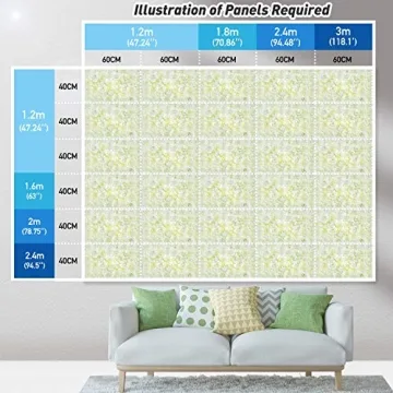 OWERPOG Artificial Flower Wall Background for Events