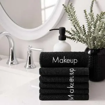 Arkwright Makeup Towels - Pack of 6 Stylish Essentials