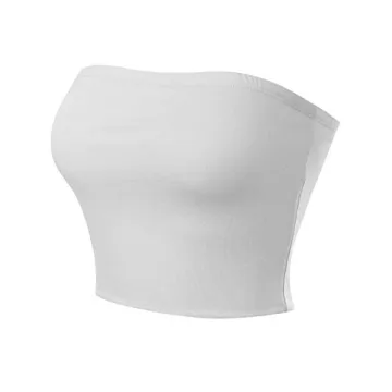 Comfortable Double Layered Bandeau Top for Women