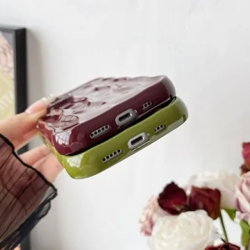 Stylish Caseative iPhone 14 Case with Ripple Design