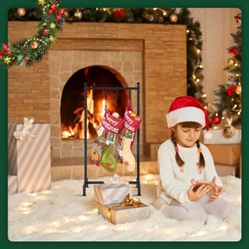 Sturdy ELYKEN Christmas Stocking Holder for All Holiday Use