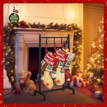 Sturdy ELYKEN Christmas Stocking Holder for All Holiday Use