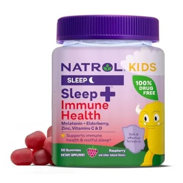 Natrol Kids Sleep+ Immune Health Gummies with Melatonin & Vitamins