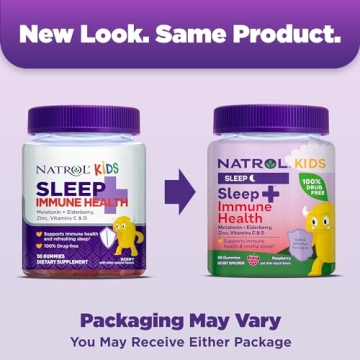 Kids Sleep Immune Health Gummies with Melatonin Vitamins