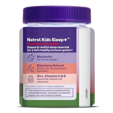 Kids Sleep Immune Health Gummies with Melatonin Vitamins