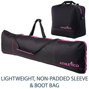 Athletico Compact Snowboard Bag Combo for Easy Transport