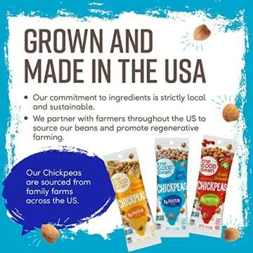 The Good Bean Sweet Sriracha Crunchy Chickpeas Snack