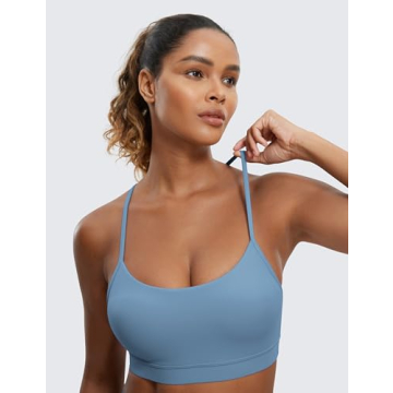 Butterluxe Y Back Sports Bra - Comfort Meets Style in Blue