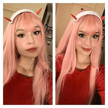 C-ZOFEK Red Devil Horns Cosplay Headband Accessories