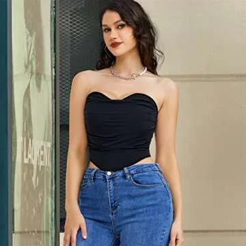 Shop BRABIC Women Corset Top - Vintage Style for Nights Out